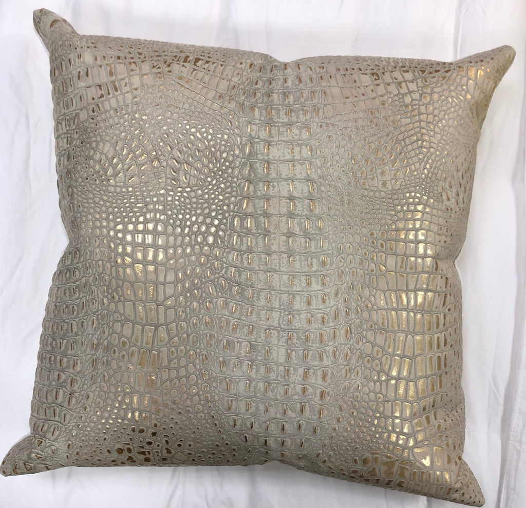 Audry Gold Pillow 24" x 24"
