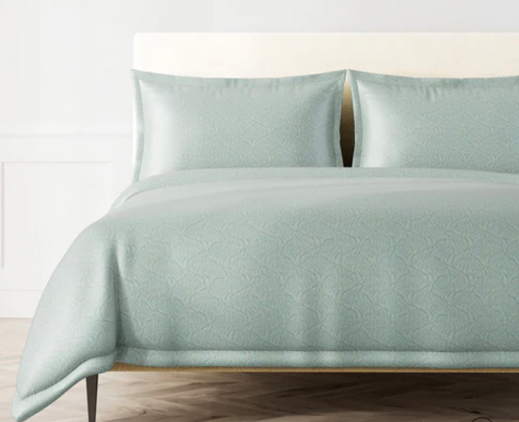 Tidal Aqua Duvet Bed Set