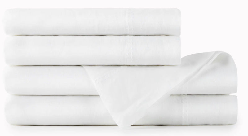 European  Washed Linen Sheet Set Collection