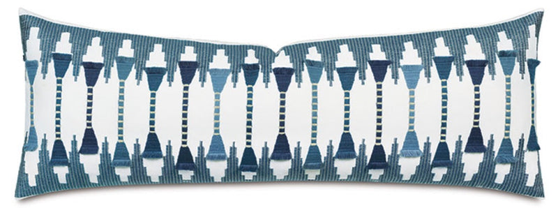 Amani Teal Fil Coupe Pillow