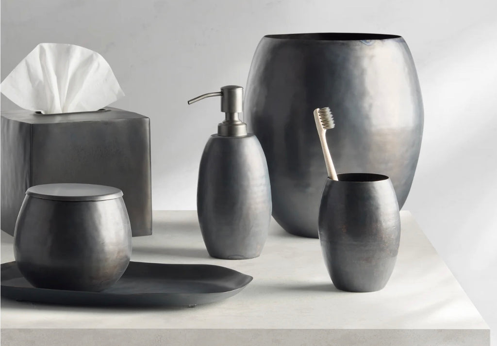 Nile Black Bath Accessories