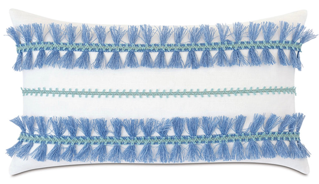 Castaway Trim Application Pillow 15" x 26"