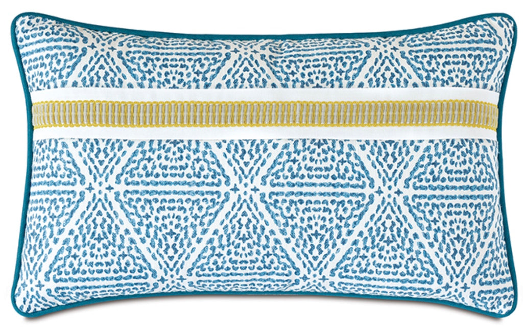 Clementine Trim Application Pillow 13" x 22"