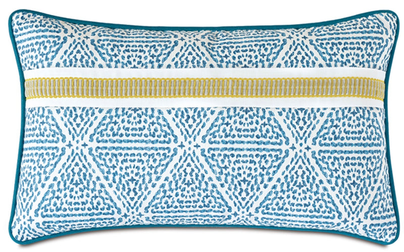 Clementine Trim Application Pillow 13" x 22"