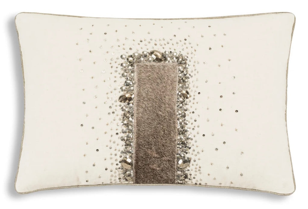 Karia Wheat Linen Pillow 14" x 20"