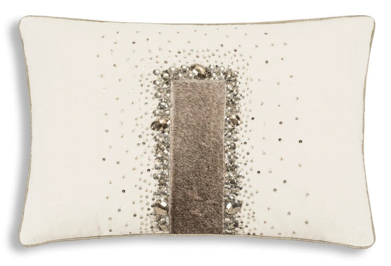 Karia Wheat Linen Pillow 14" x 20"