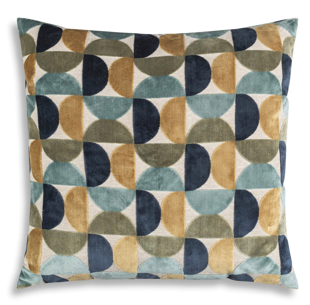 Crescent Ocean Pillow 22" x 22"