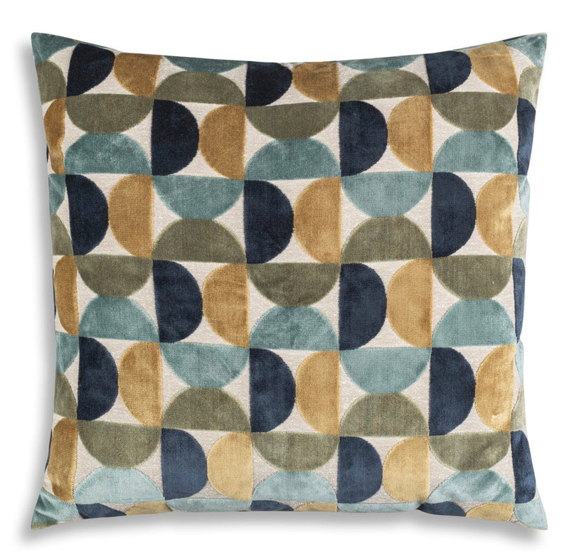 Crescent Ocean Pillow 22" x 22"