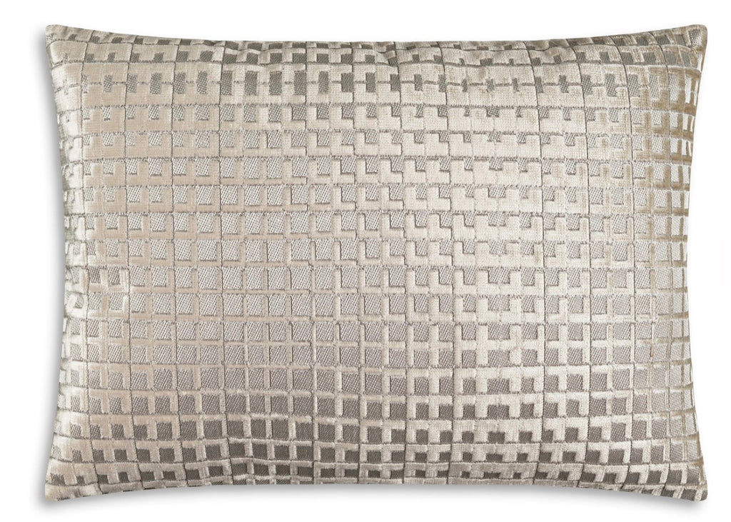 Elly Grey Gold Pillow