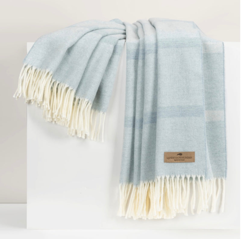 Montauk Stripe Herringbone Throw 51" x 67"