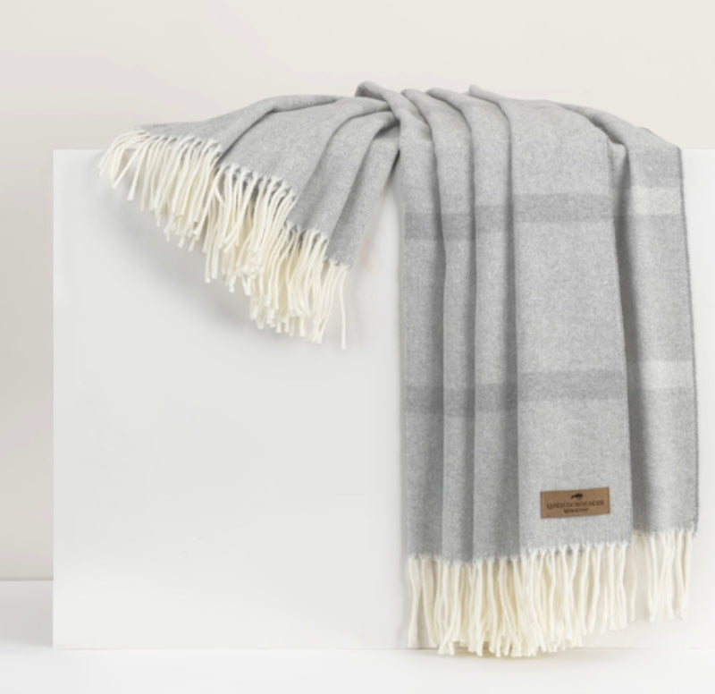 Montauk Stripe Herringbone Throw 51" x 67"