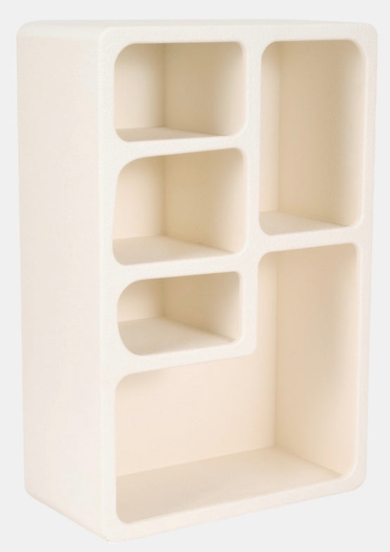 Rough Finish Wall Shelf W16" x D8" x H24"