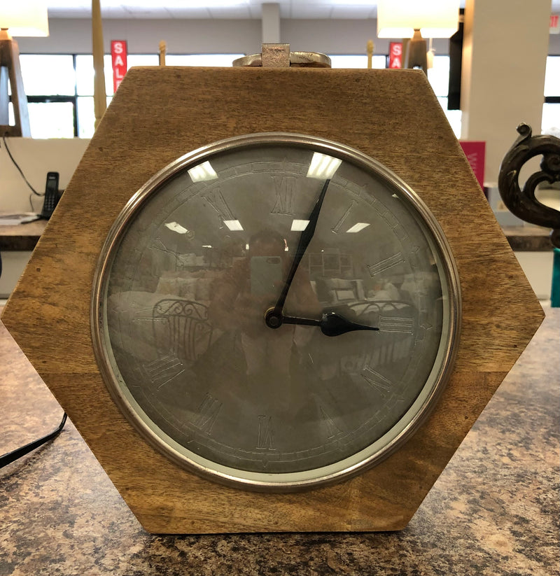 Art Deco Hex Clock
