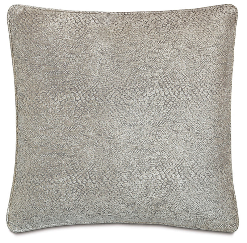 Ezra Smoke Pillow with Small Welt 20" x 20"