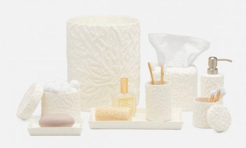 Alanya White Porcelain Bath Accessories