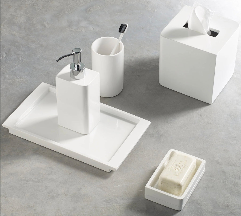 Lacca White Bath Accessories