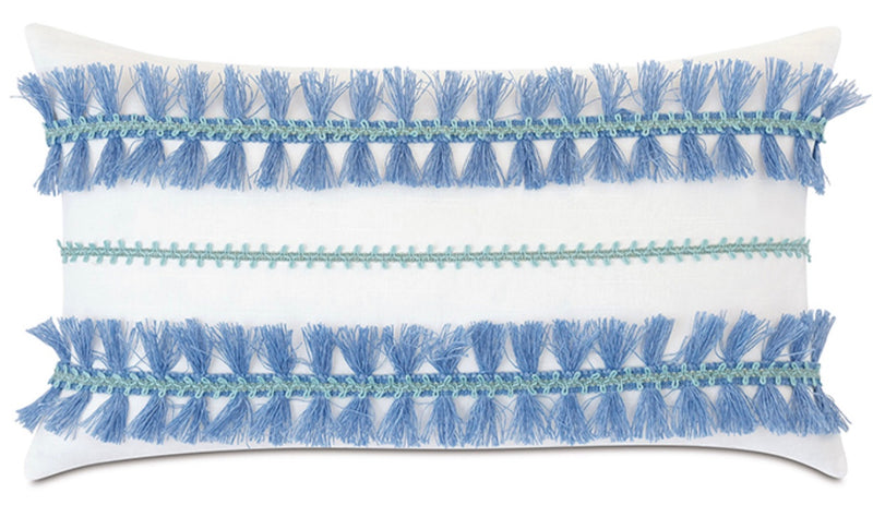 Castaway Trim Application Pillow 15" x 26"