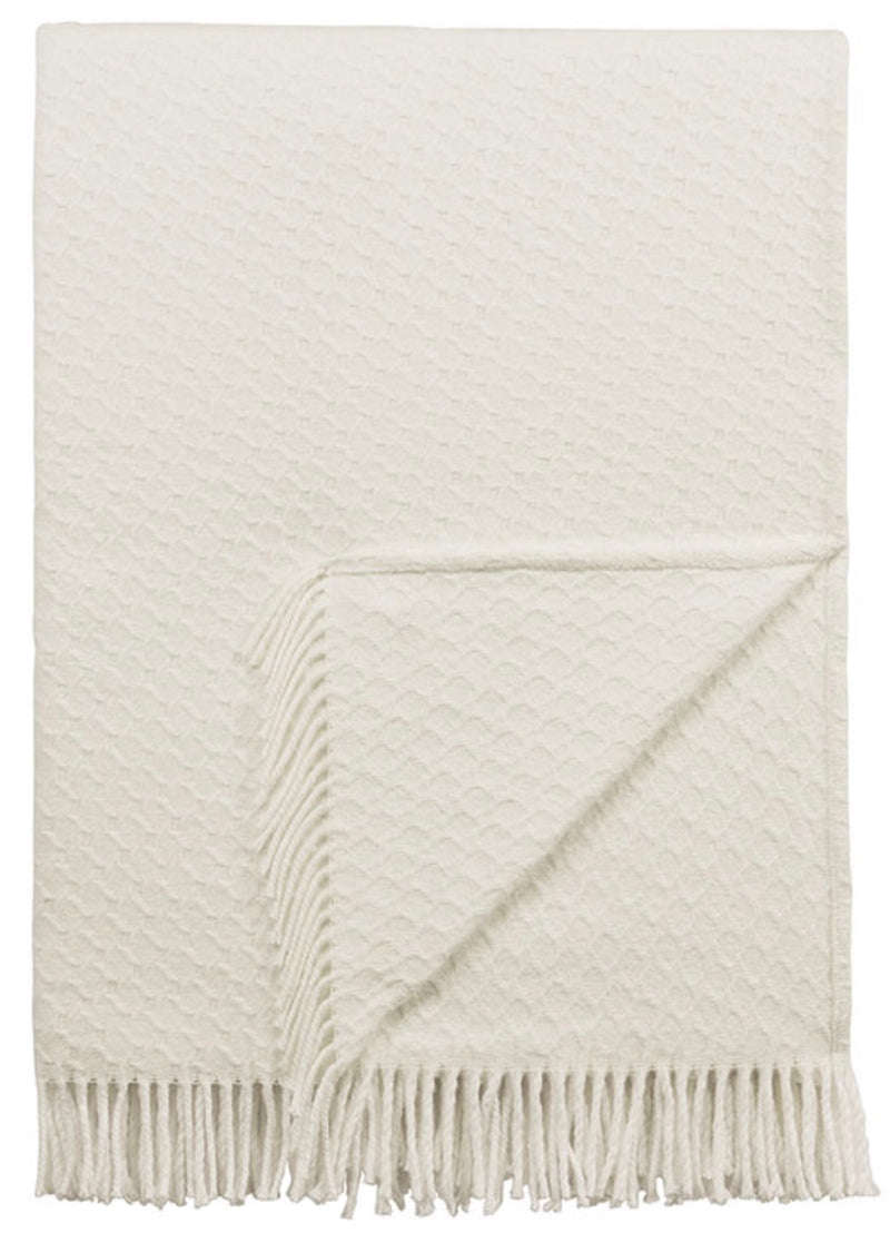 Maeve Ivory Throw 50" x 60"
