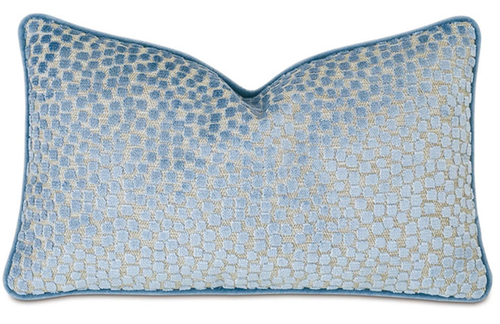 Baynes Cut Velvet Decorative Pillow 13x22"