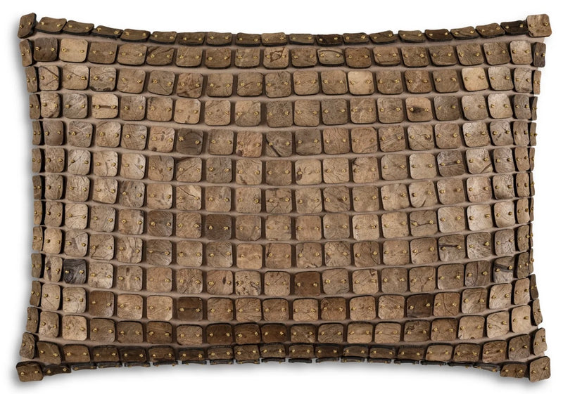 14" x 20" Raina Coconut Shell Pillow