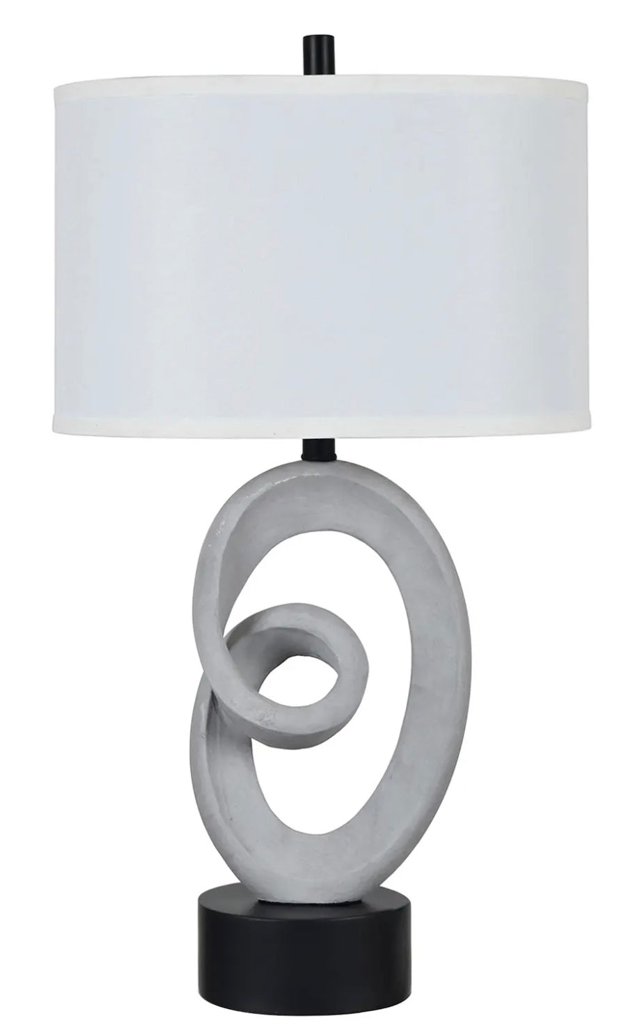 Swirl Table Lamp 16" x 11" x 29.5"