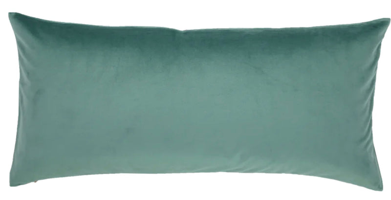 Duchess & Velvet Reversible Pillow - 22x10"
