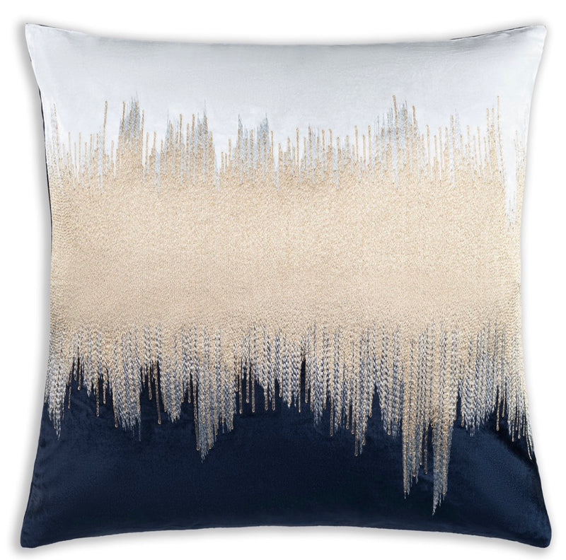 Mira Ivory & Navy Pillow