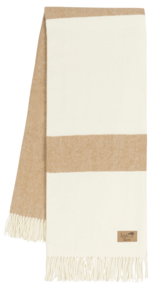 Sydney Herringbone Stripe Throw 51" x 67"