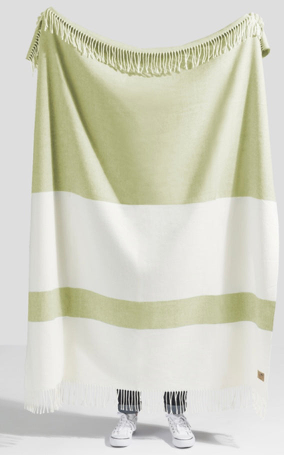 Sydney Herringbone Stripe Throw 51" x 67"
