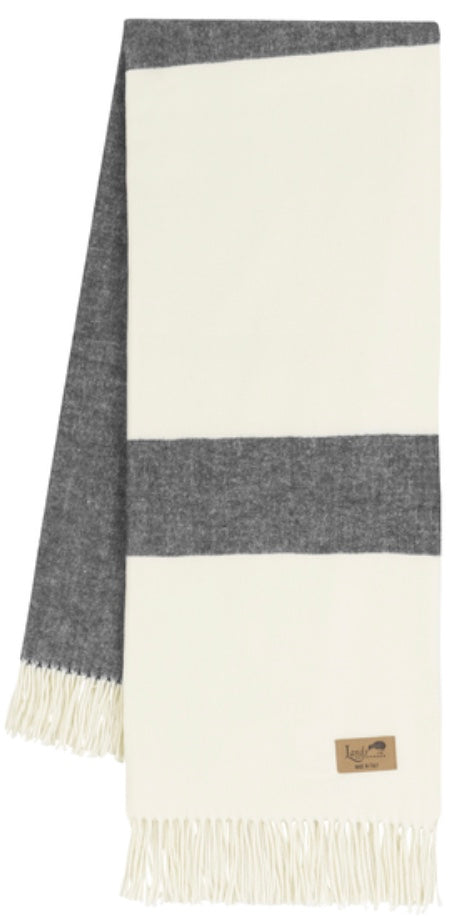 Sydney Herringbone Stripe Throw 51" x 67"
