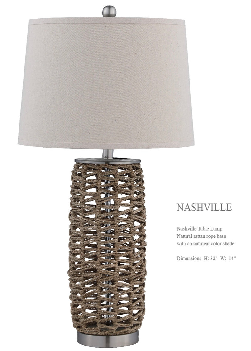 Nashville Lamp 32" x 14" diameter