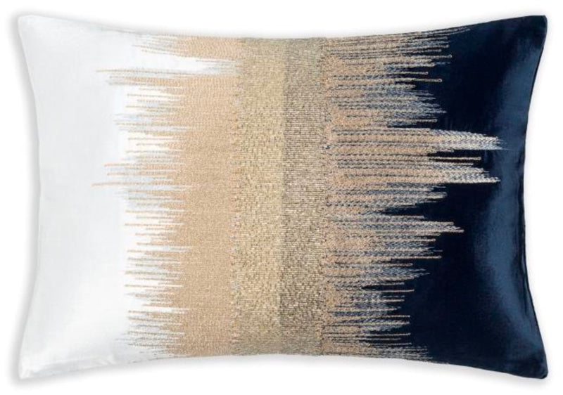 Mira Ivory & Navy Pillow