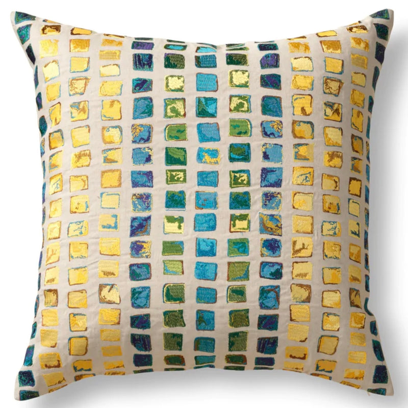 Tesserae Mosaic Pillow 24" x 24"
