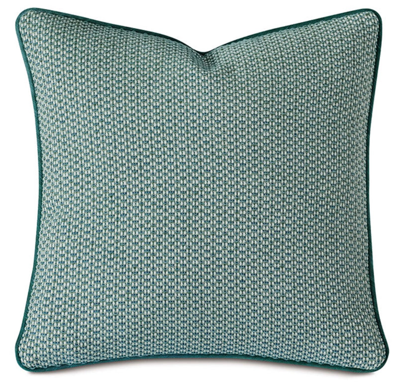 Twin Palms Textured Pillow 18" x 18"